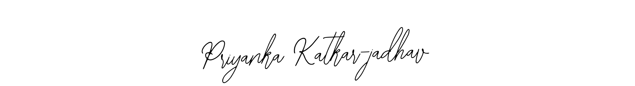 This is the best signature style for the Priyanka Katkar-jadhav name. Also you like these signature font (Bearetta-2O07w). Mix name signature. Priyanka Katkar-jadhav signature style 12 images and pictures png