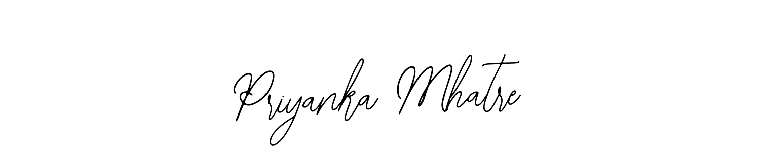 It looks lik you need a new signature style for name Priyanka Mhatre. Design unique handwritten (Bearetta-2O07w) signature with our free signature maker in just a few clicks. Priyanka Mhatre signature style 12 images and pictures png