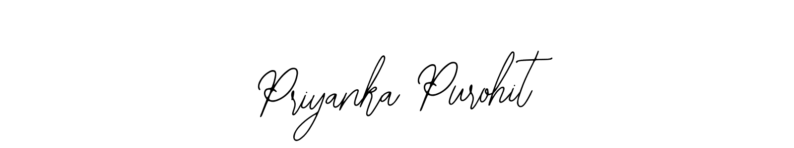 Bearetta-2O07w is a professional signature style that is perfect for those who want to add a touch of class to their signature. It is also a great choice for those who want to make their signature more unique. Get Priyanka Purohit name to fancy signature for free. Priyanka Purohit signature style 12 images and pictures png