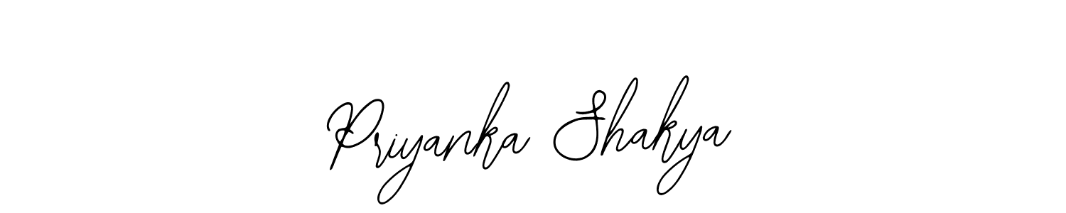 Create a beautiful signature design for name Priyanka Shakya. With this signature (Bearetta-2O07w) fonts, you can make a handwritten signature for free. Priyanka Shakya signature style 12 images and pictures png