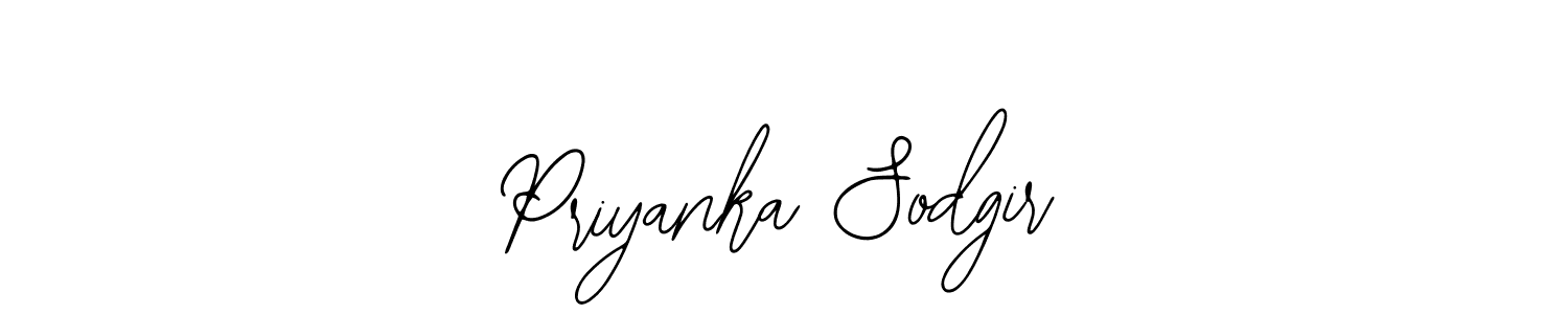 It looks lik you need a new signature style for name Priyanka Sodgir. Design unique handwritten (Bearetta-2O07w) signature with our free signature maker in just a few clicks. Priyanka Sodgir signature style 12 images and pictures png