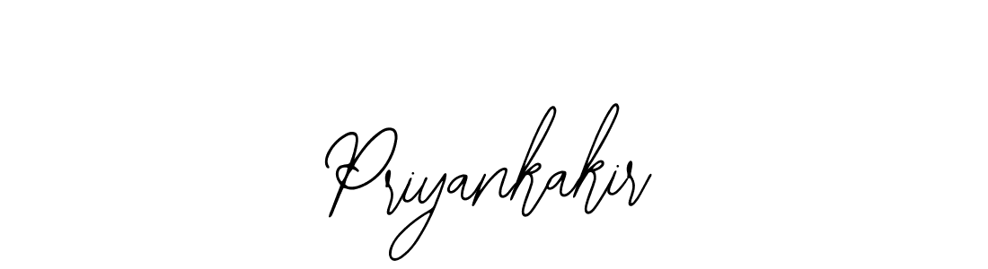 You should practise on your own different ways (Bearetta-2O07w) to write your name (Priyankakir) in signature. don't let someone else do it for you. Priyankakir signature style 12 images and pictures png