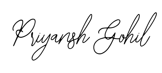 Quickly download Priyansh Gohil name signature in high-resolution PNG using Bearetta-2O07w style. Ready to insert into PDFs and online applications. Priyansh Gohil signature style 12 images and pictures png