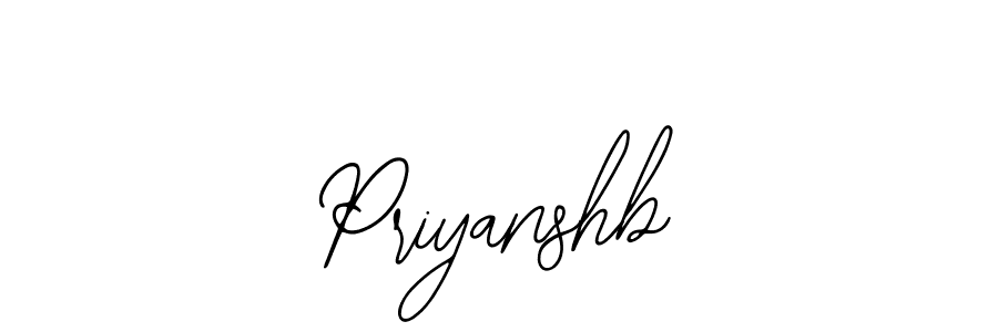 Also You can easily find your signature by using the search form. We will create Priyanshb name handwritten signature images for you free of cost using Bearetta-2O07w sign style. Priyanshb signature style 12 images and pictures png