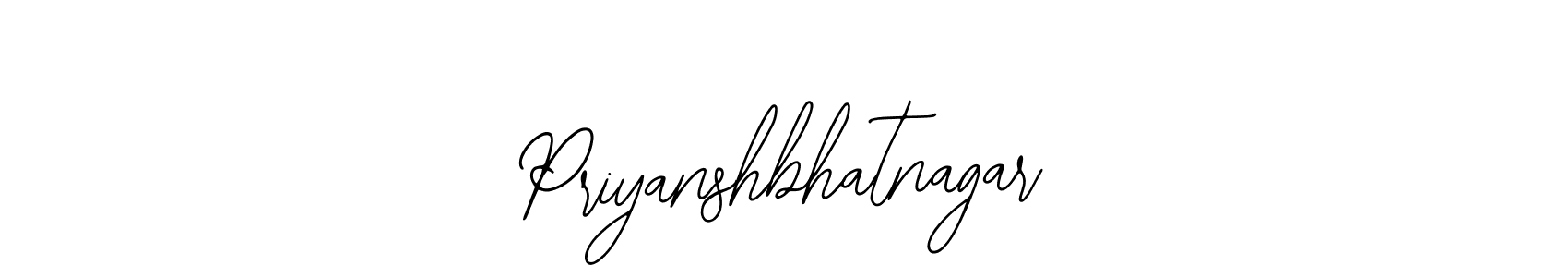 Make a beautiful signature design for name Priyanshbhatnagar. Use this online signature maker to create a handwritten signature for free. Priyanshbhatnagar signature style 12 images and pictures png