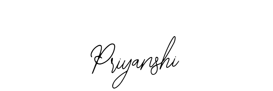 Use a signature maker to create a handwritten signature online. With this signature software, you can design (Bearetta-2O07w) your own signature for name Priyanshi. Priyanshi signature style 12 images and pictures png