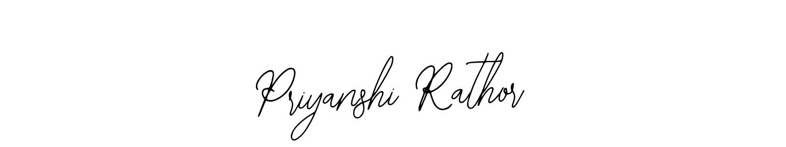 The best way (Bearetta-2O07w) to make a short signature is to pick only two or three words in your name. The name Priyanshi Rathor include a total of six letters. For converting this name. Priyanshi Rathor signature style 12 images and pictures png