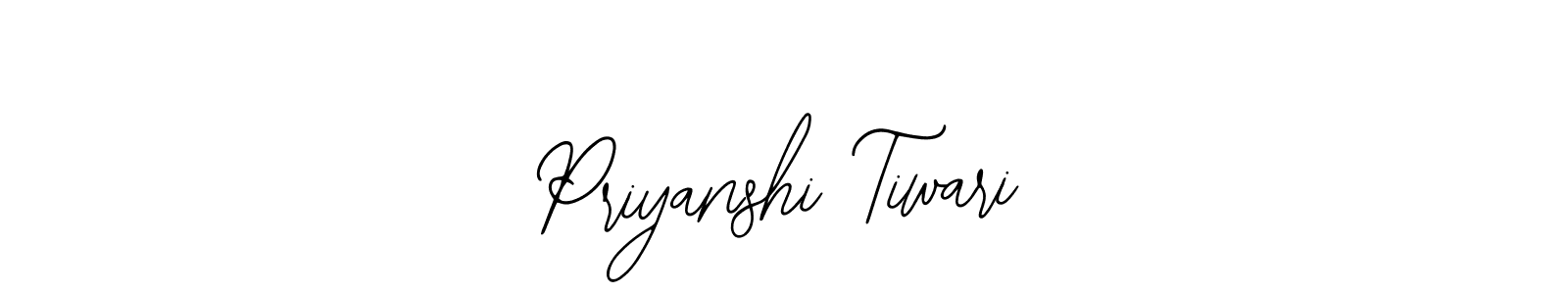 Design your own signature with our free online signature maker. With this signature software, you can create a handwritten (Bearetta-2O07w) signature for name Priyanshi Tiwari. Priyanshi Tiwari signature style 12 images and pictures png