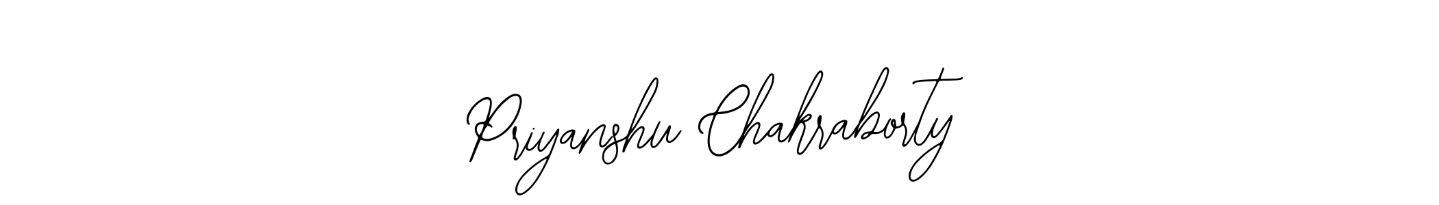 You can use this online signature creator to create a handwritten signature for the name Priyanshu Chakraborty. This is the best online autograph maker. Priyanshu Chakraborty signature style 12 images and pictures png