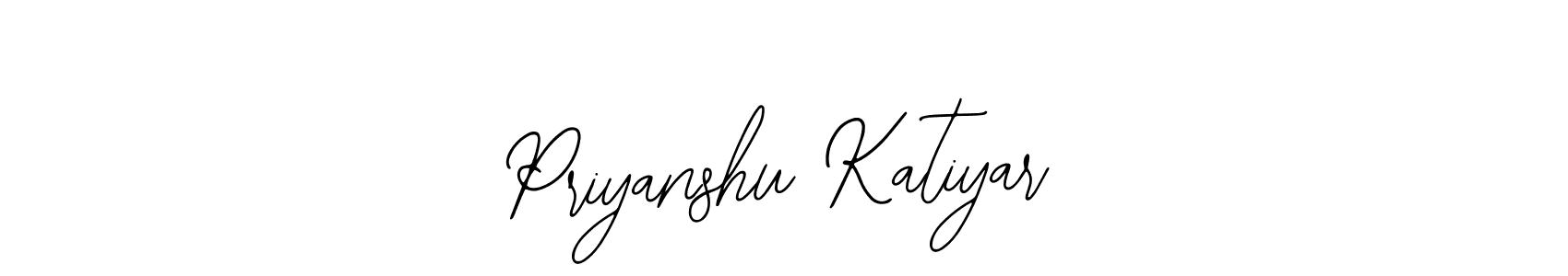 The best way (Bearetta-2O07w) to make a short signature is to pick only two or three words in your name. The name Priyanshu Katiyar include a total of six letters. For converting this name. Priyanshu Katiyar signature style 12 images and pictures png