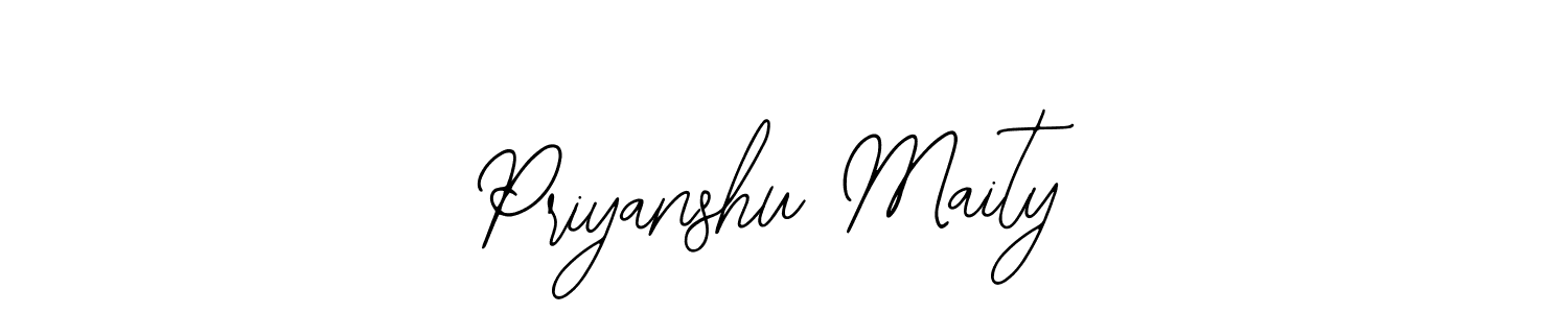 Make a beautiful signature design for name Priyanshu Maity. Use this online signature maker to create a handwritten signature for free. Priyanshu Maity signature style 12 images and pictures png