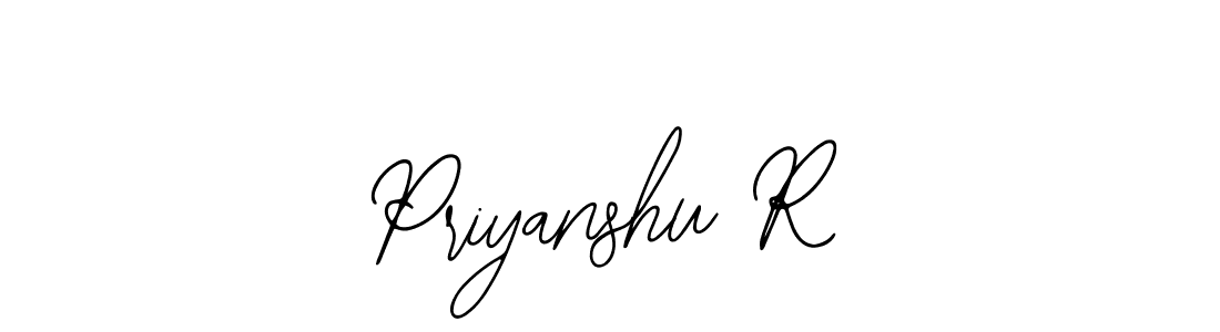Also we have Priyanshu R name is the best signature style. Create professional handwritten signature collection using Bearetta-2O07w autograph style. Priyanshu R signature style 12 images and pictures png