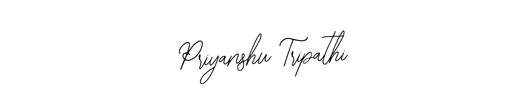 Design your own signature with our free online signature maker. With this signature software, you can create a handwritten (Bearetta-2O07w) signature for name Priyanshu Tripathi. Priyanshu Tripathi signature style 12 images and pictures png