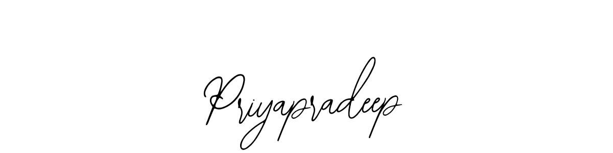 How to make Priyapradeep signature? Bearetta-2O07w is a professional autograph style. Create handwritten signature for Priyapradeep name. Priyapradeep signature style 12 images and pictures png