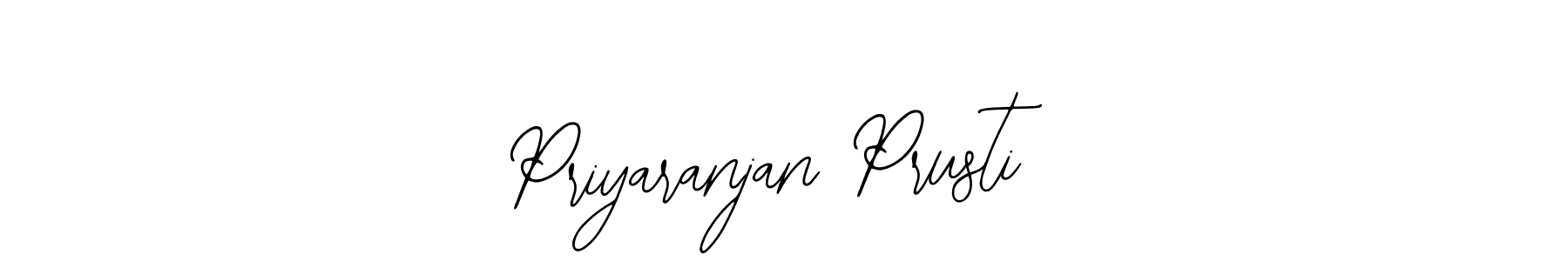 You should practise on your own different ways (Bearetta-2O07w) to write your name (Priyaranjan Prusti) in signature. don't let someone else do it for you. Priyaranjan Prusti signature style 12 images and pictures png