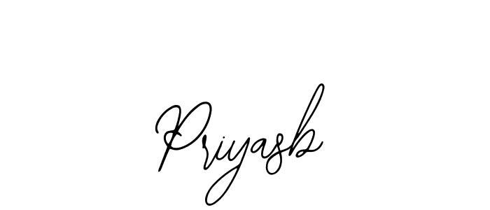 How to make Priyasb signature? Bearetta-2O07w is a professional autograph style. Create handwritten signature for Priyasb name. Priyasb signature style 12 images and pictures png