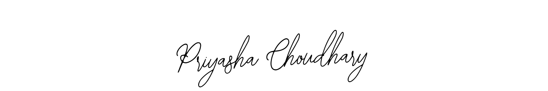 This is the best signature style for the Priyasha Choudhary name. Also you like these signature font (Bearetta-2O07w). Mix name signature. Priyasha Choudhary signature style 12 images and pictures png