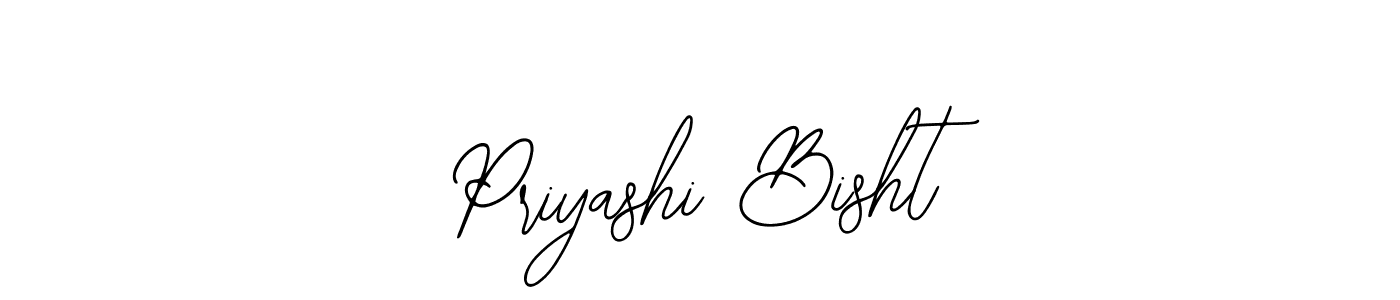 Create a beautiful signature design for name Priyashi Bisht. With this signature (Bearetta-2O07w) fonts, you can make a handwritten signature for free. Priyashi Bisht signature style 12 images and pictures png