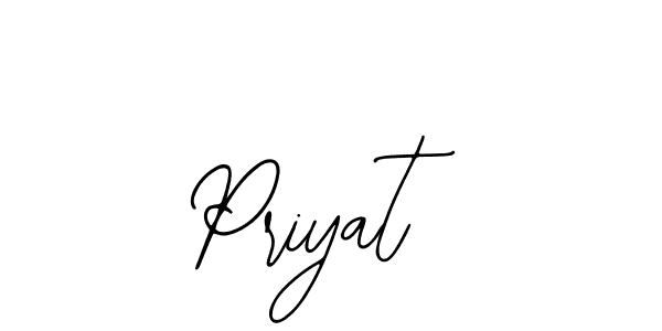 The best way (Bearetta-2O07w) to make a short signature is to pick only two or three words in your name. The name Priyat include a total of six letters. For converting this name. Priyat signature style 12 images and pictures png