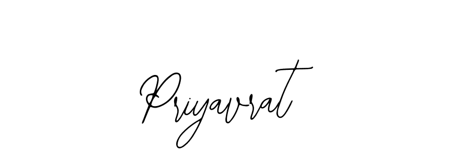 You should practise on your own different ways (Bearetta-2O07w) to write your name (Priyavrat) in signature. don't let someone else do it for you. Priyavrat signature style 12 images and pictures png