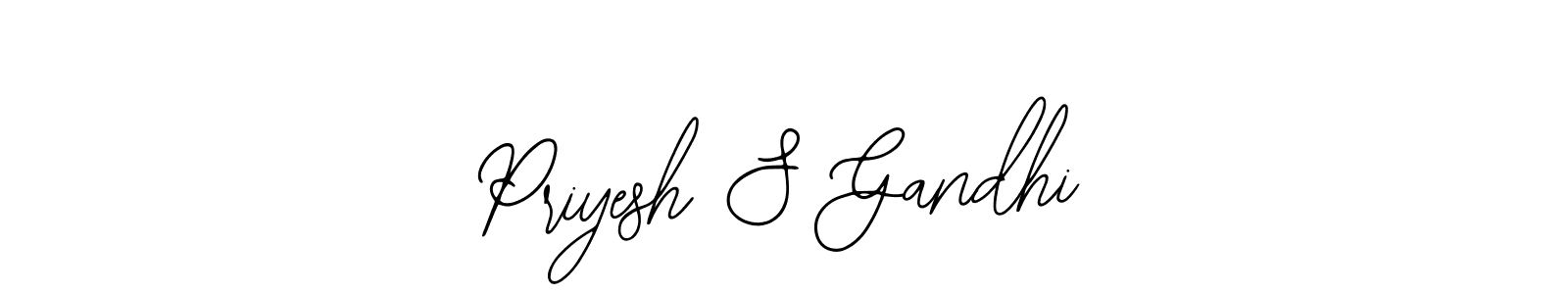 The best way (Bearetta-2O07w) to make a short signature is to pick only two or three words in your name. The name Priyesh S Gandhi include a total of six letters. For converting this name. Priyesh S Gandhi signature style 12 images and pictures png