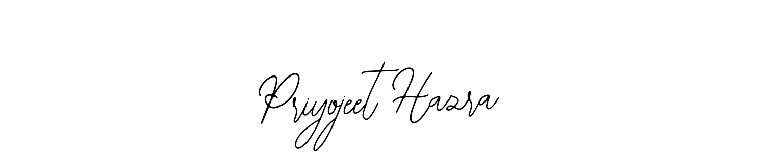 You should practise on your own different ways (Bearetta-2O07w) to write your name (Priyojeet Hazra) in signature. don't let someone else do it for you. Priyojeet Hazra signature style 12 images and pictures png