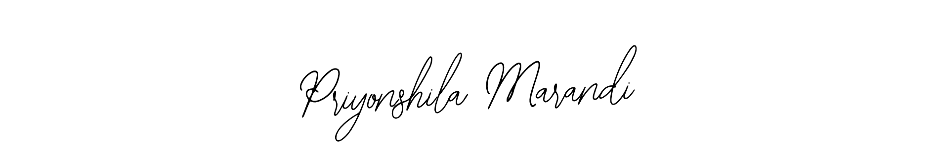 Also we have Priyonshila Marandi name is the best signature style. Create professional handwritten signature collection using Bearetta-2O07w autograph style. Priyonshila Marandi signature style 12 images and pictures png