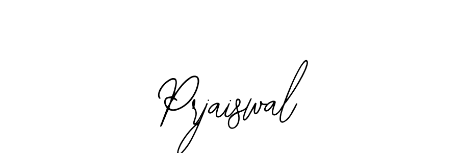 Make a beautiful signature design for name Prjaiswal. With this signature (Bearetta-2O07w) style, you can create a handwritten signature for free. Prjaiswal signature style 12 images and pictures png