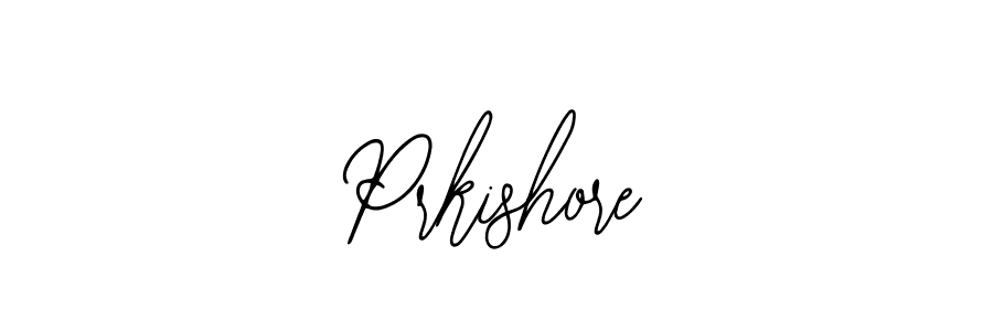 Prkishore stylish signature style. Best Handwritten Sign (Bearetta-2O07w) for my name. Handwritten Signature Collection Ideas for my name Prkishore. Prkishore signature style 12 images and pictures png