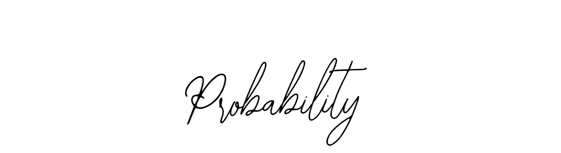 Similarly Bearetta-2O07w is the best handwritten signature design. Signature creator online .You can use it as an online autograph creator for name Probability. Probability signature style 12 images and pictures png