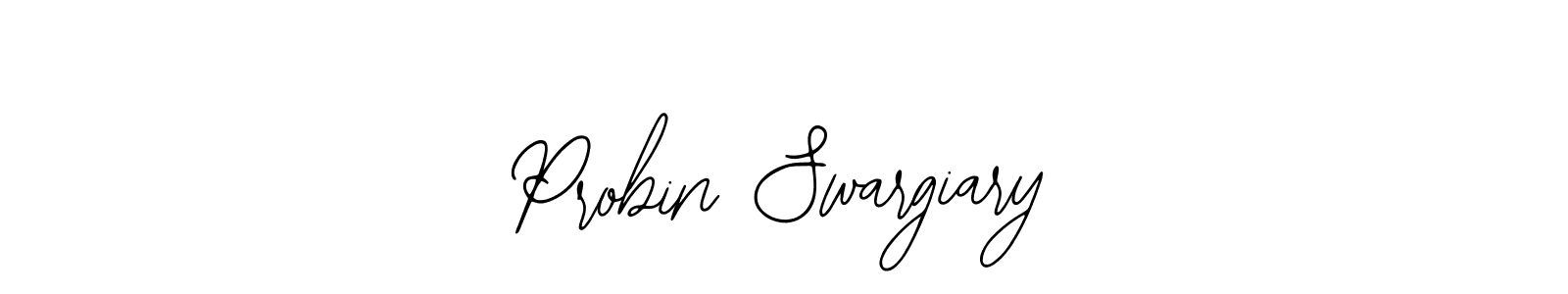 Also You can easily find your signature by using the search form. We will create Probin Swargiary name handwritten signature images for you free of cost using Bearetta-2O07w sign style. Probin Swargiary signature style 12 images and pictures png