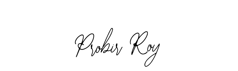 Use a signature maker to create a handwritten signature online. With this signature software, you can design (Bearetta-2O07w) your own signature for name Probir Roy. Probir Roy signature style 12 images and pictures png