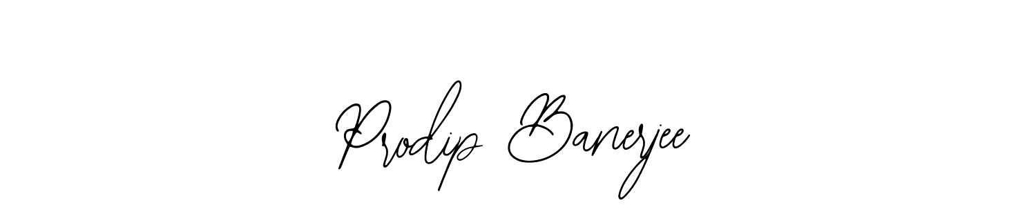 Prodip Banerjee stylish signature style. Best Handwritten Sign (Bearetta-2O07w) for my name. Handwritten Signature Collection Ideas for my name Prodip Banerjee. Prodip Banerjee signature style 12 images and pictures png