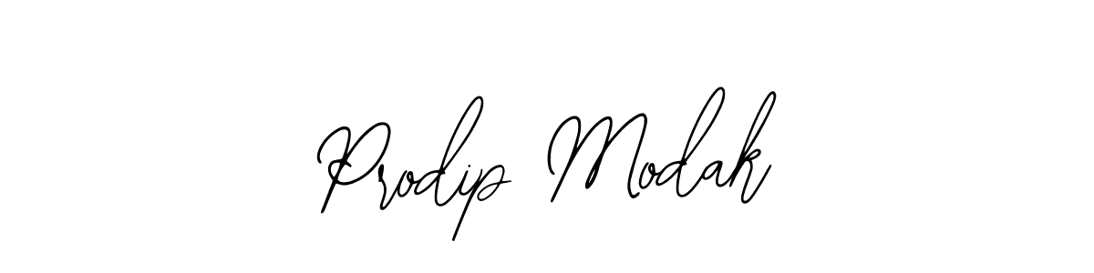 You should practise on your own different ways (Bearetta-2O07w) to write your name (Prodip Modak) in signature. don't let someone else do it for you. Prodip Modak signature style 12 images and pictures png