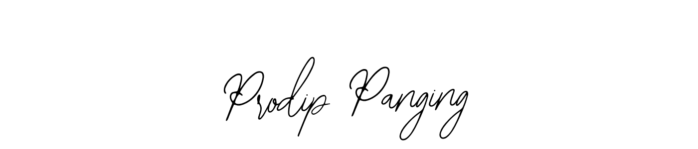 Bearetta-2O07w is a professional signature style that is perfect for those who want to add a touch of class to their signature. It is also a great choice for those who want to make their signature more unique. Get Prodip Panging name to fancy signature for free. Prodip Panging signature style 12 images and pictures png