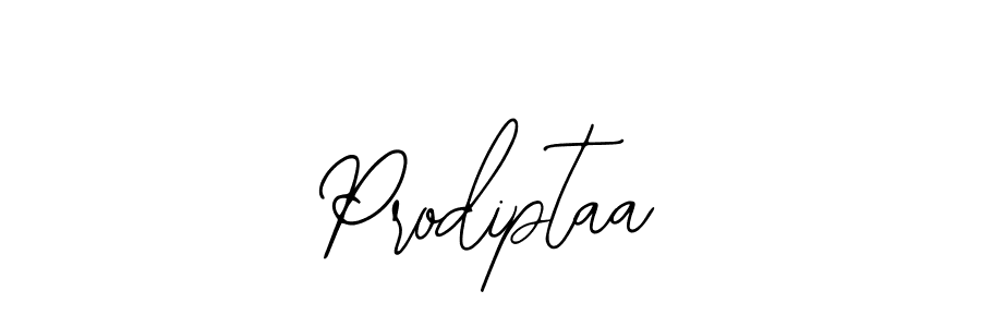 Use a signature maker to create a handwritten signature online. With this signature software, you can design (Bearetta-2O07w) your own signature for name Prodiptaa. Prodiptaa signature style 12 images and pictures png