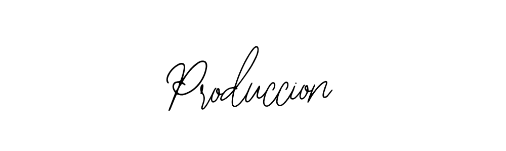 Use a signature maker to create a handwritten signature online. With this signature software, you can design (Bearetta-2O07w) your own signature for name Produccion. Produccion signature style 12 images and pictures png