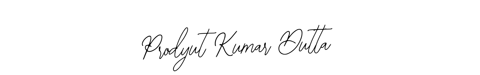 The best way (Bearetta-2O07w) to make a short signature is to pick only two or three words in your name. The name Prodyut Kumar Dutta include a total of six letters. For converting this name. Prodyut Kumar Dutta signature style 12 images and pictures png