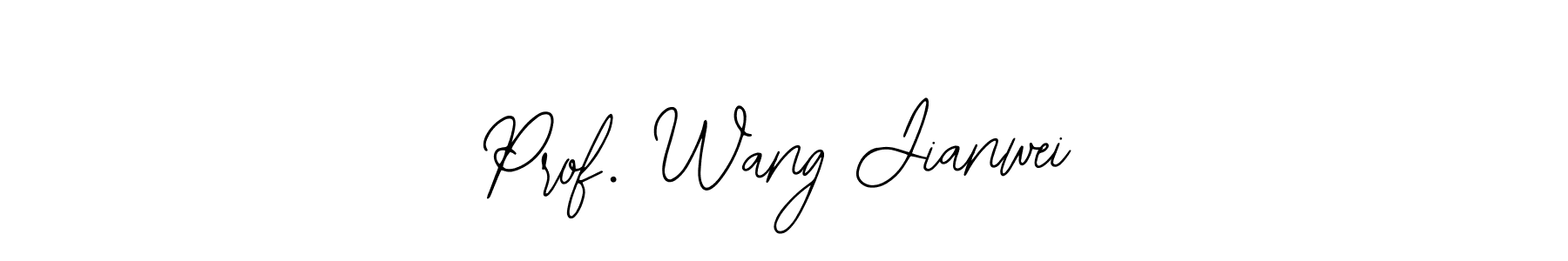 Create a beautiful signature design for name Prof. Wang Jianwei. With this signature (Bearetta-2O07w) fonts, you can make a handwritten signature for free. Prof. Wang Jianwei signature style 12 images and pictures png