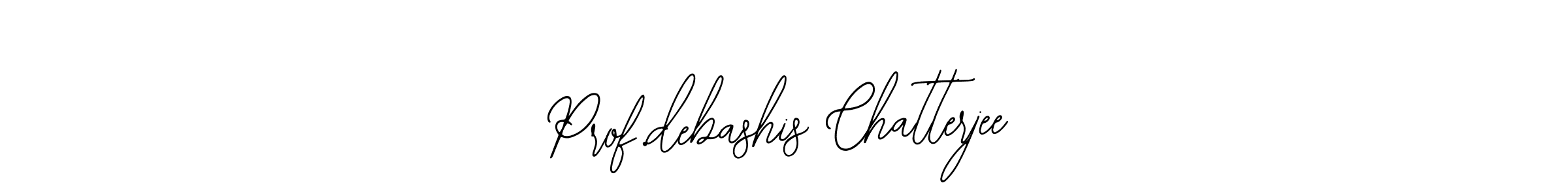 You should practise on your own different ways (Bearetta-2O07w) to write your name (Prof.debashis Chatterjee) in signature. don't let someone else do it for you. Prof.debashis Chatterjee signature style 12 images and pictures png