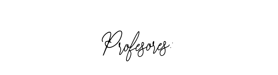 Use a signature maker to create a handwritten signature online. With this signature software, you can design (Bearetta-2O07w) your own signature for name Profesores:. Profesores: signature style 12 images and pictures png