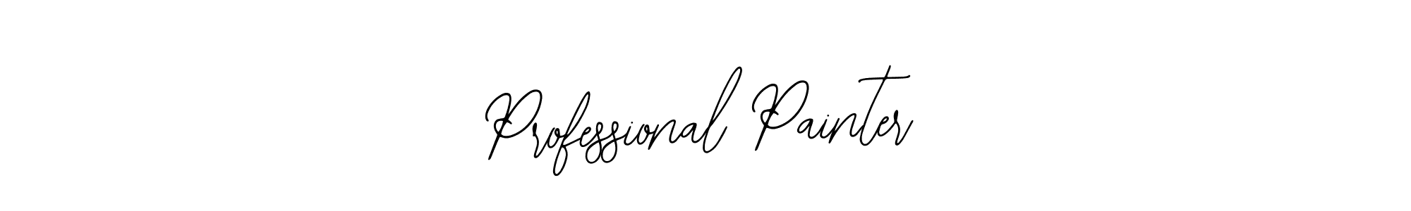 Also we have Professional Painter name is the best signature style. Create professional handwritten signature collection using Bearetta-2O07w autograph style. Professional Painter signature style 12 images and pictures png