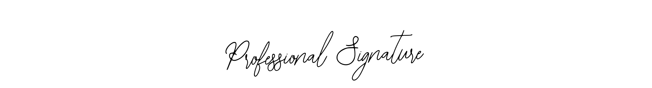 The best way (Bearetta-2O07w) to make a short signature is to pick only two or three words in your name. The name Professional Signature include a total of six letters. For converting this name. Professional Signature signature style 12 images and pictures png