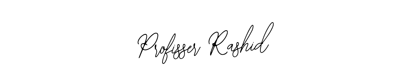 The best way (Bearetta-2O07w) to make a short signature is to pick only two or three words in your name. The name Profisser Rashid include a total of six letters. For converting this name. Profisser Rashid signature style 12 images and pictures png