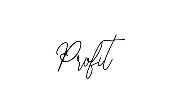 Use a signature maker to create a handwritten signature online. With this signature software, you can design (Bearetta-2O07w) your own signature for name Profit. Profit signature style 12 images and pictures png