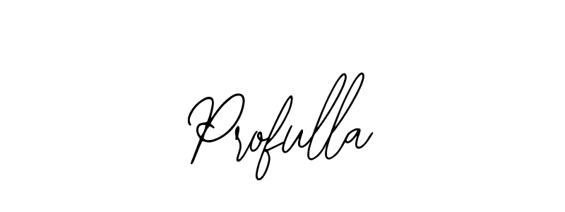 The best way (Bearetta-2O07w) to make a short signature is to pick only two or three words in your name. The name Profulla include a total of six letters. For converting this name. Profulla signature style 12 images and pictures png