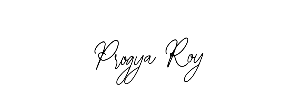 How to make Progya Roy signature? Bearetta-2O07w is a professional autograph style. Create handwritten signature for Progya Roy name. Progya Roy signature style 12 images and pictures png