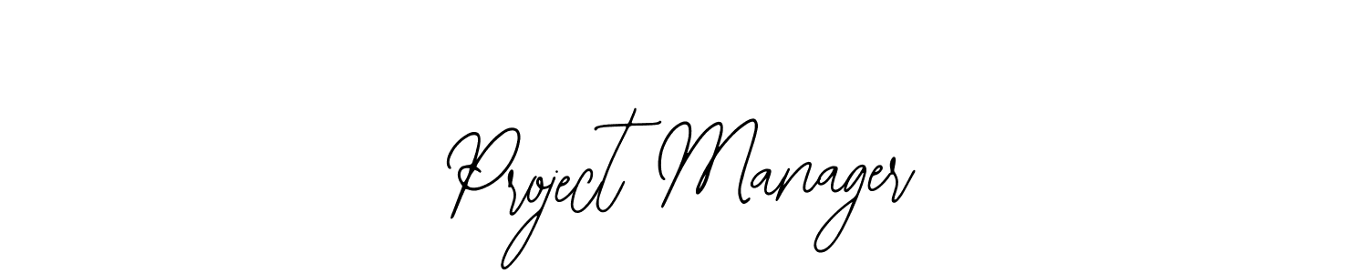Make a beautiful signature design for name Project Manager. With this signature (Bearetta-2O07w) style, you can create a handwritten signature for free. Project Manager signature style 12 images and pictures png