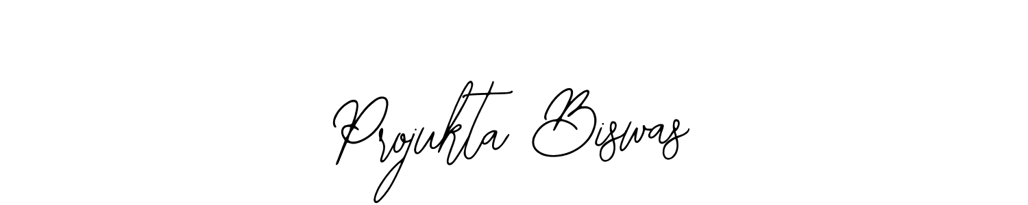 Design your own signature with our free online signature maker. With this signature software, you can create a handwritten (Bearetta-2O07w) signature for name Projukta Biswas. Projukta Biswas signature style 12 images and pictures png