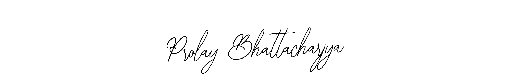 You can use this online signature creator to create a handwritten signature for the name Prolay Bhattacharjya. This is the best online autograph maker. Prolay Bhattacharjya signature style 12 images and pictures png